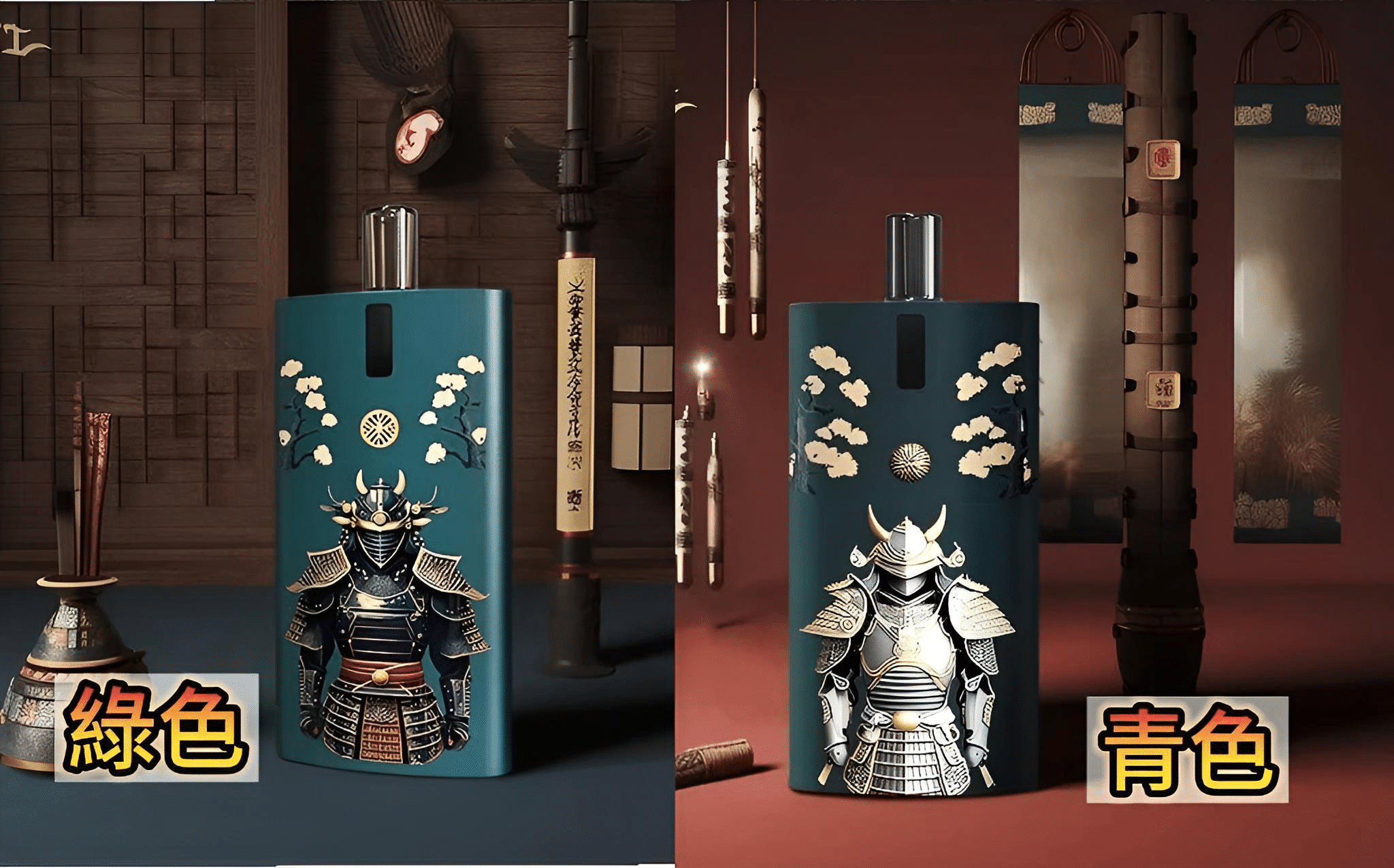 SAMURAI 將軍主機鎧甲套裝|注油主機組合 1.2Ω/0.8Ω 空倉|711貨到付款 SAMURAI 將軍主機鎧甲套裝